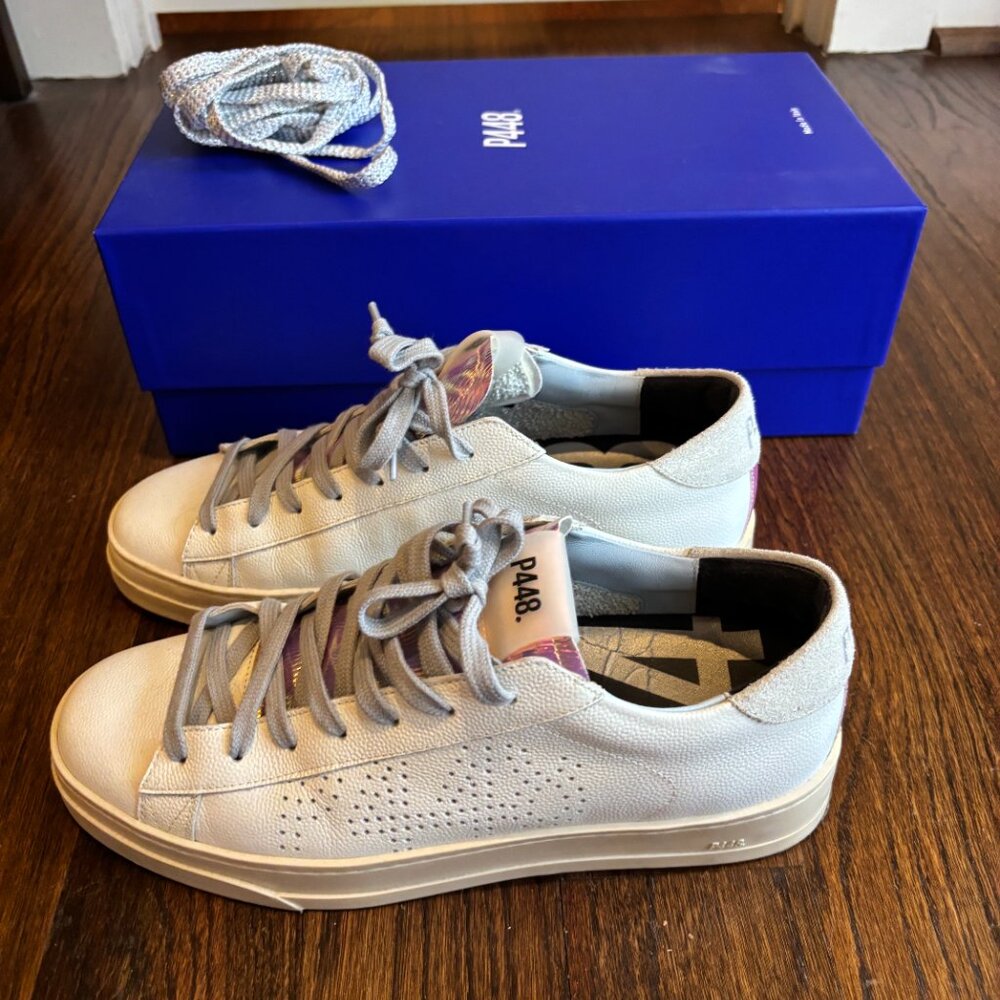 P488 Jack Sneaker  - Seashell - Size 39